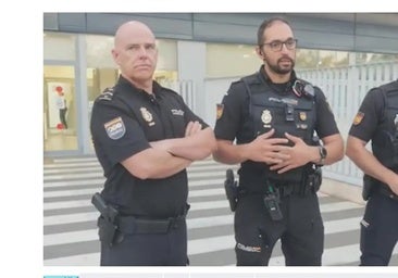 Tres policías nacionales salvan la vida a un bebé de un año en Zaragoza