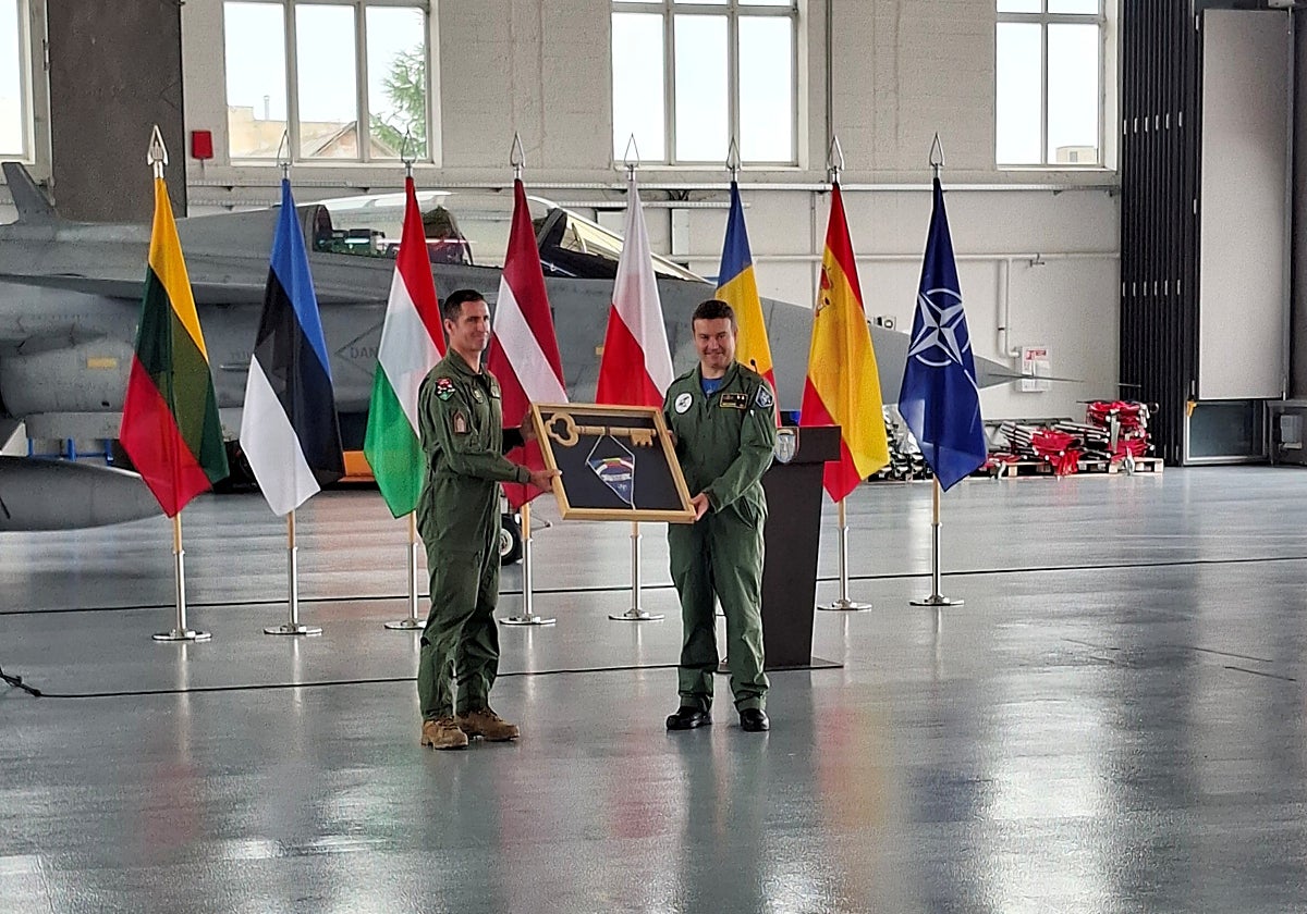 España asume el mando de la policía aérea de la OTAN en el báltico con ocho Eurofighter