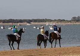 Sanlúcar da la bienvenida con el inmejorable brindis de sus carreras de caballos