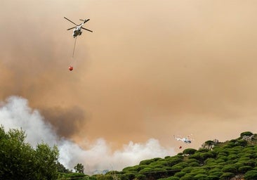 El origen del incendio de Tarifa apunta a una autocaravana del camping de la Torre