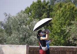 El termómetro da un ligero respiro a Córdoba en la jornada del miércoles y hace tope en 38,5 grados