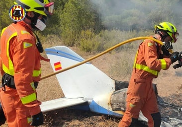 Dos muertos en un accidente de avioneta en Valencia