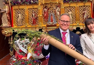José María Gisbert, la pasada Semana Santa