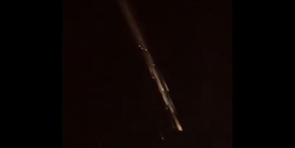Las espectaculares imágenes de la basura espacial de un cohete chino que ha atravesado Andalucía