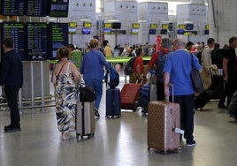 El número de pasajeros aumenta un 6,4% en los aeropuertos andaluces hasta julio, con récord en Málaga
