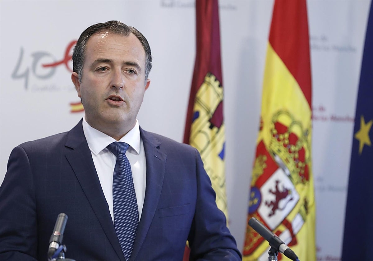 David Moreno, presidente del Grupo Parlamentario Vox en las Cortes