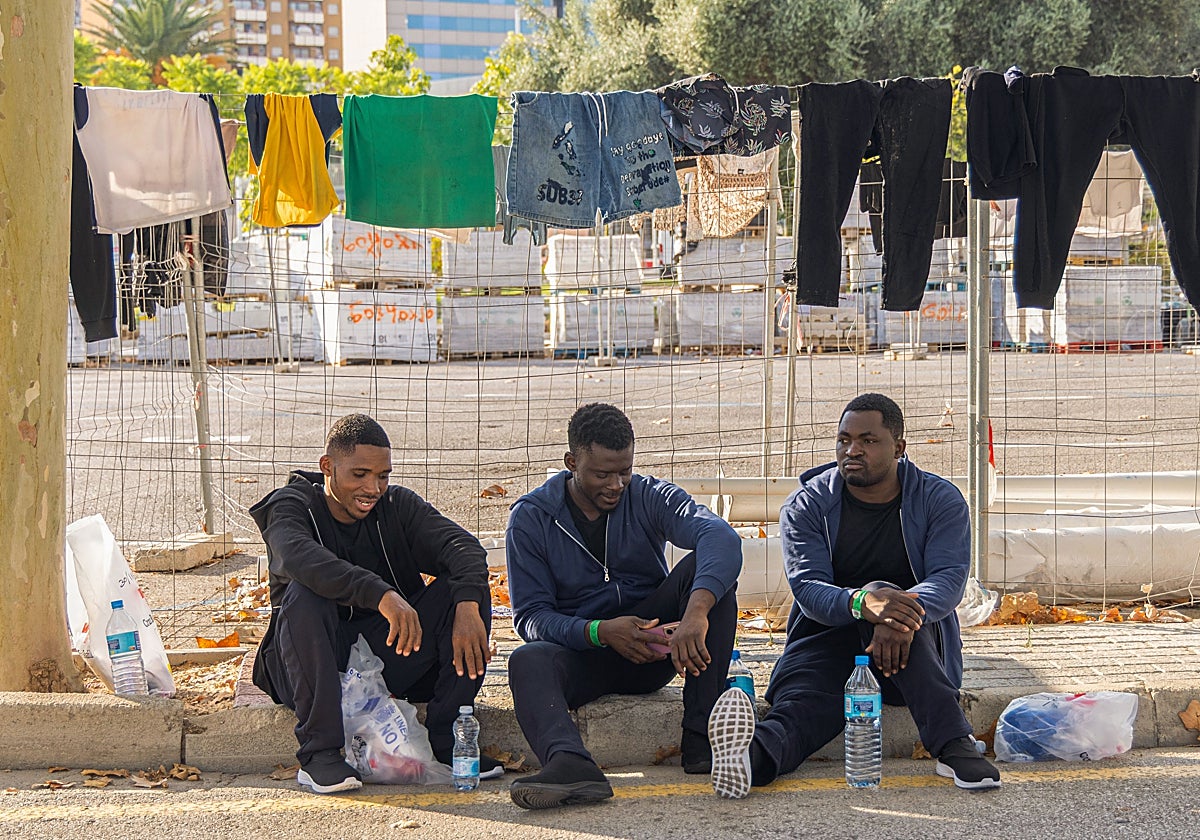 Inmigrantes recién llegados a Baleares