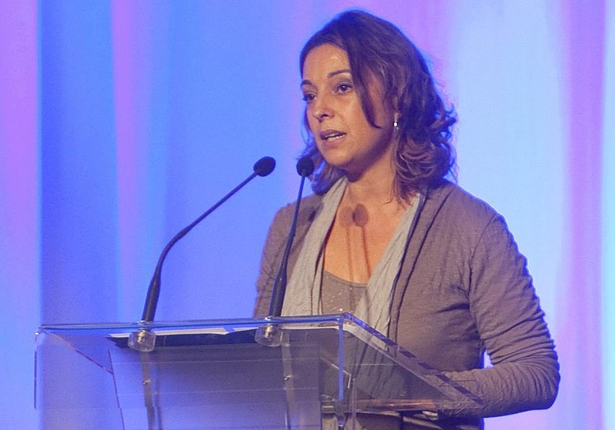 Isabel Ambrosio, en un acto durante su etapa como alcaldesa