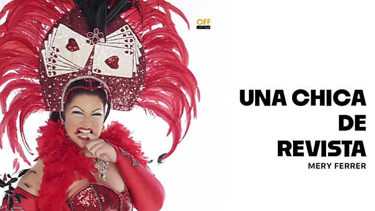 Una chica de revista en el Teatro Off Latina