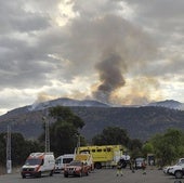 Incendio en Cabezabellosa, en Cáceres.
