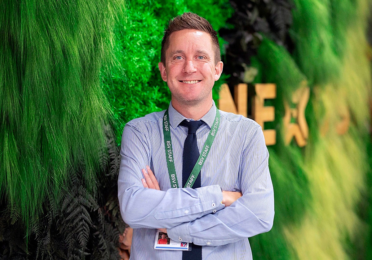 Imagen del director de British School of Valencia, Jake Capper