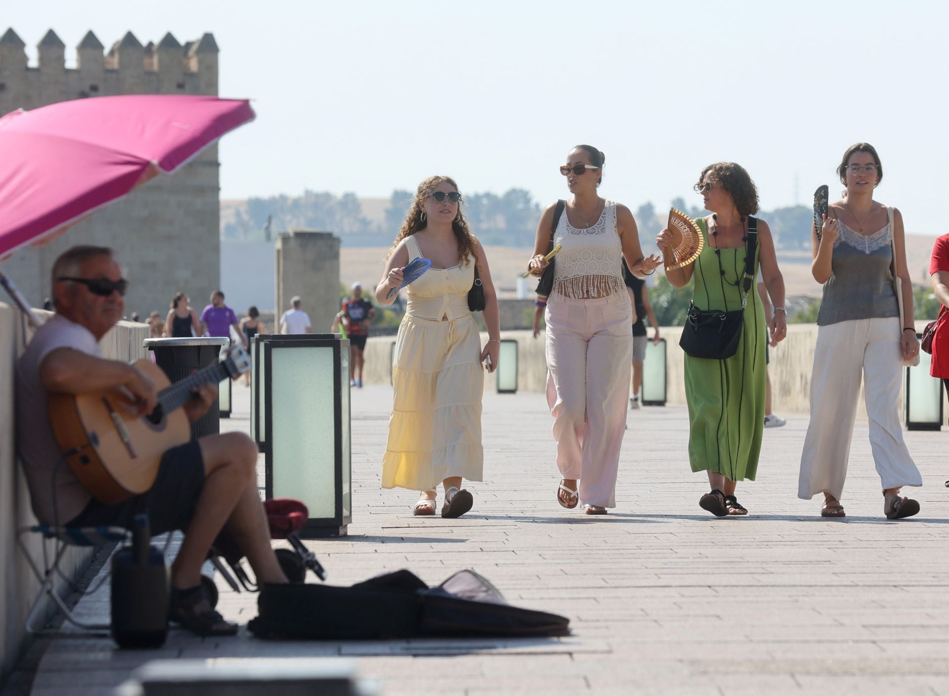 El ambiente turístico en Córdoba en el puente de la Asunción, en imágenes