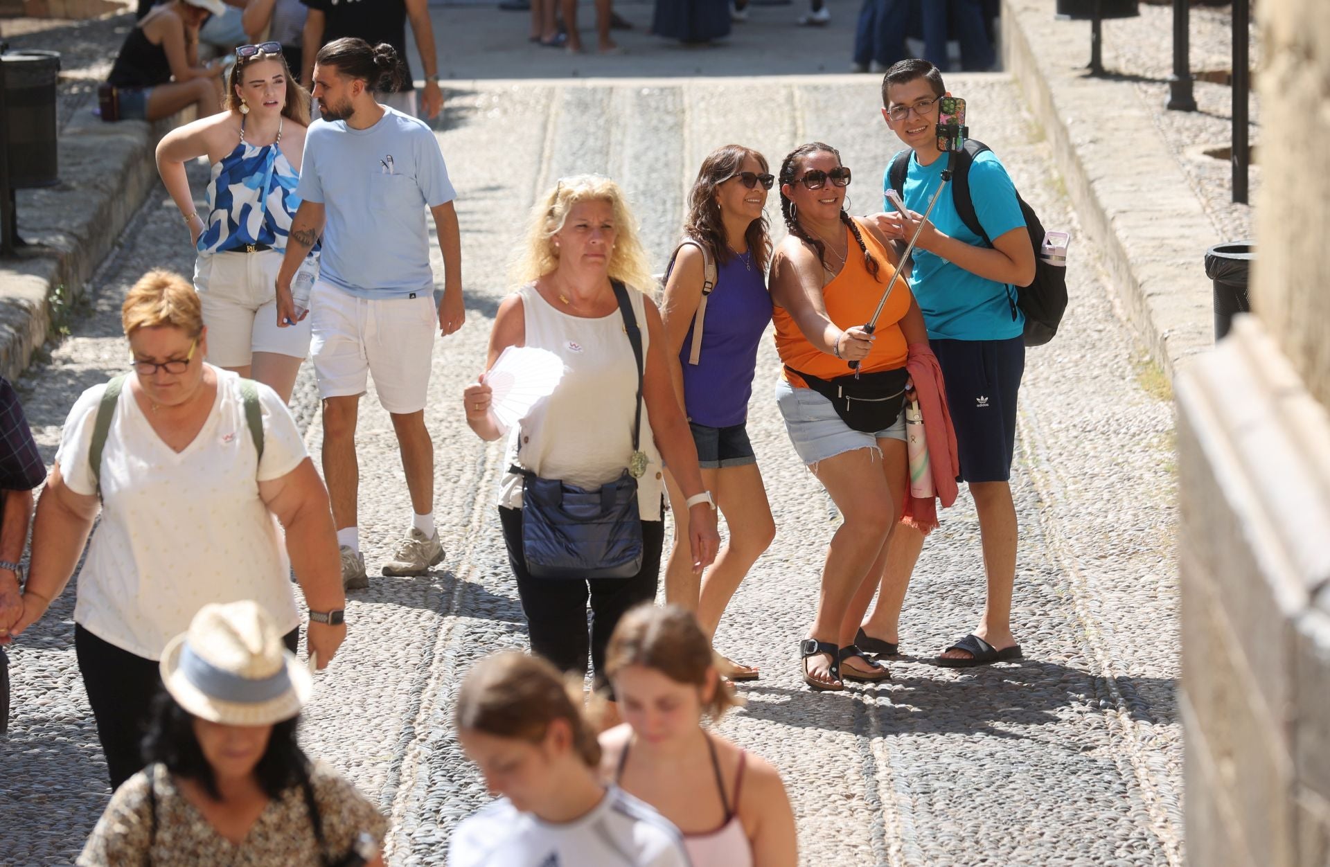 El ambiente turístico en Córdoba en el puente de la Asunción, en imágenes