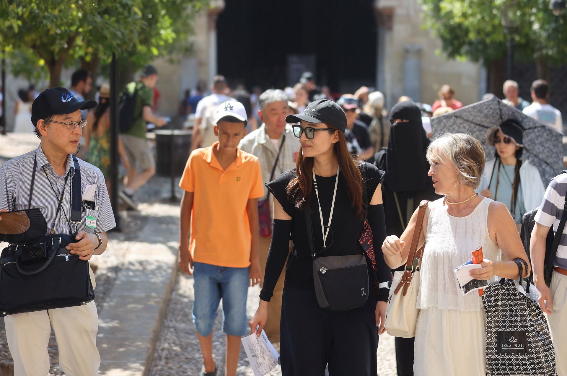 El ambiente turístico en Córdoba en el puente de la Asunción, en imágenes