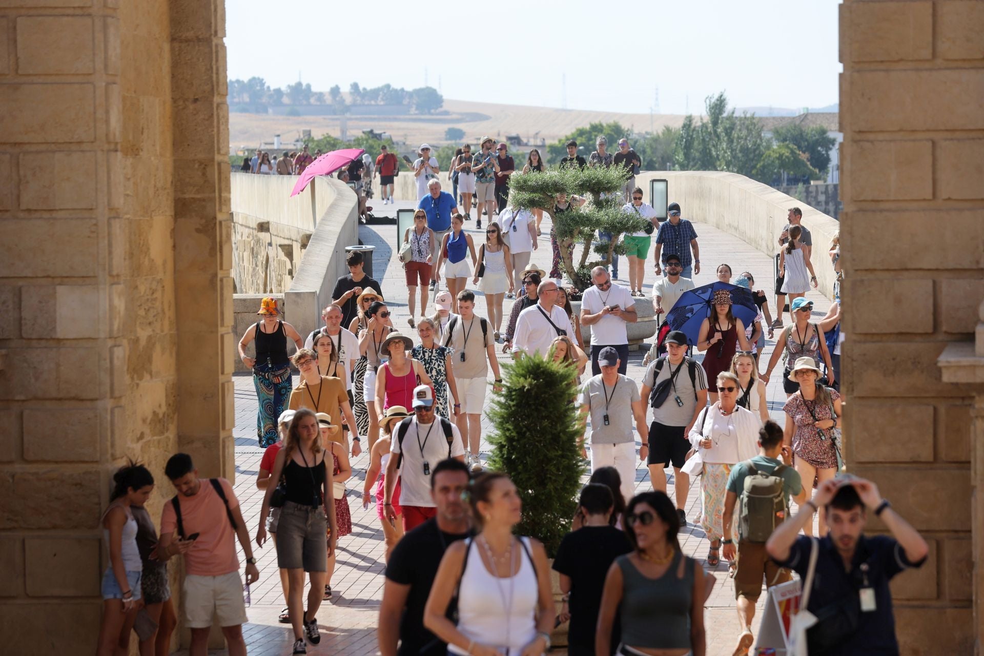 El ambiente turístico en Córdoba en el puente de la Asunción, en imágenes