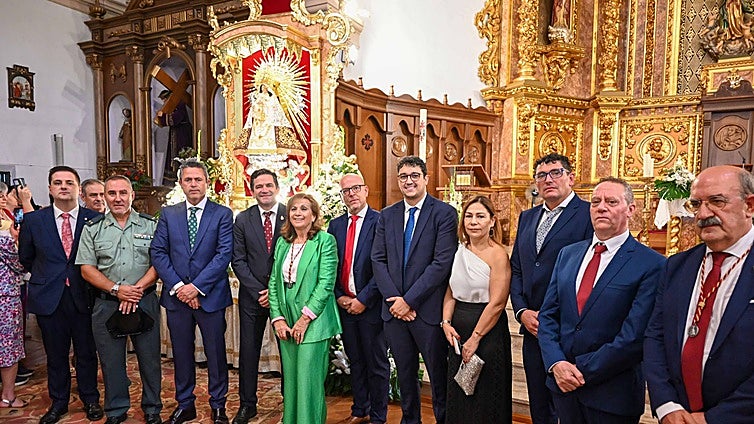 Santa Cruz de Mudela estrena imagen de Nuestra Señora de las Virtudes tras el robo de hace un año