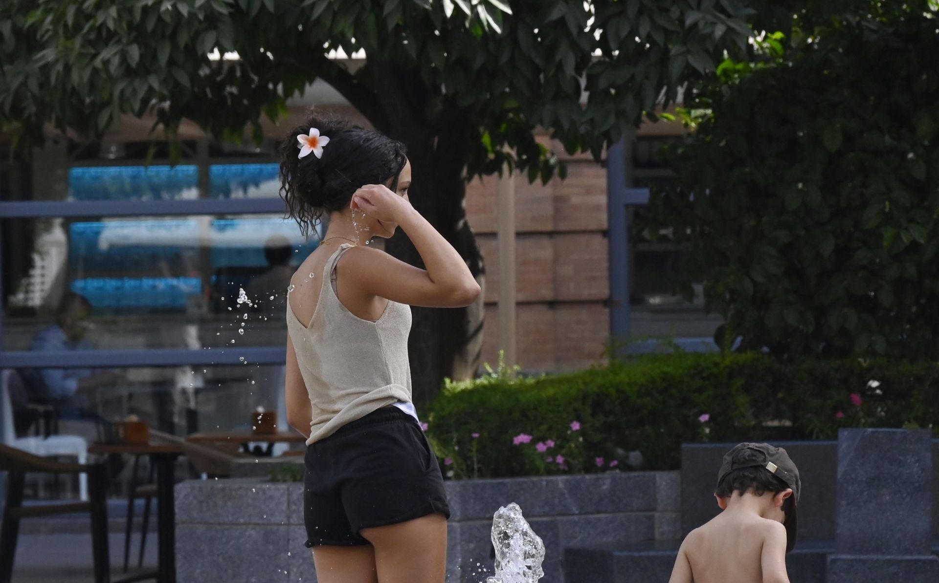 En imágenes, el sofocante calor este domingo en Córdoba