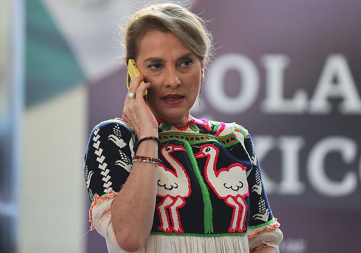 Beatriz Gutiérrez Müller, esposa del presidente mexicano Andrés Manuel López Obrador, en una imagen de 2022.