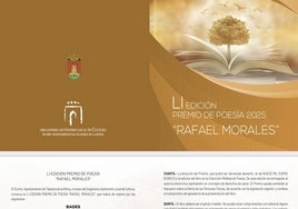 Talavera publica las bases del Premio de Poesía 'Rafael Morales' y del Premio 'Joaquín Benito de Lucas'