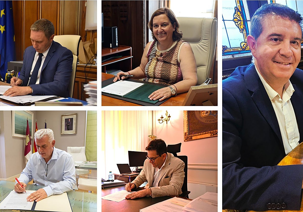 Los 5 presidentes de las Diputaciones provinciales de C-LM