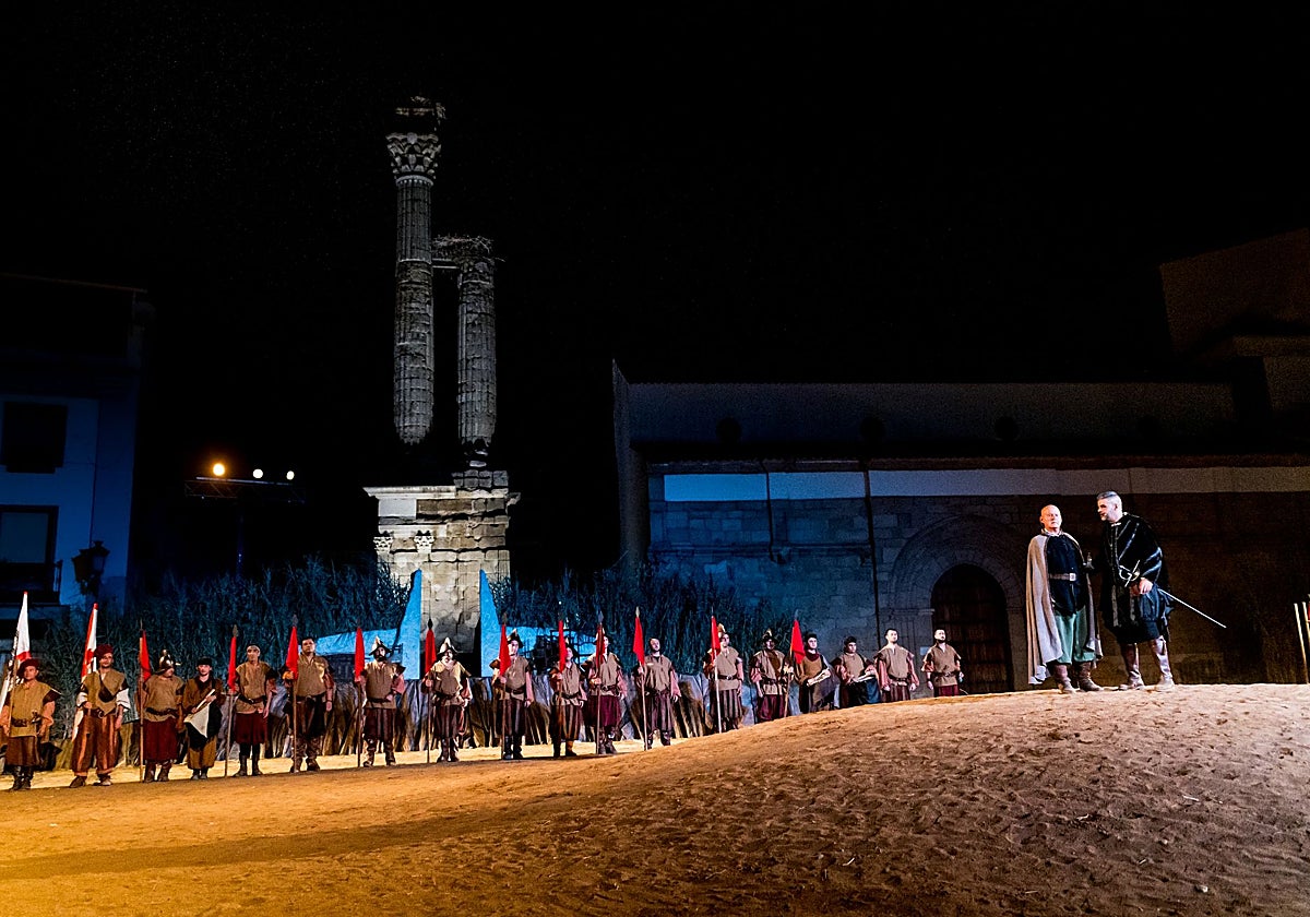 La representación de 'El alcalde de Zalamea' por los vecinos de Zalamea de la Serena