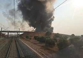 Restablecida la circulación de trenes en Córdoba de la línea Madrid-Andalucía tras un incendio en Toledo