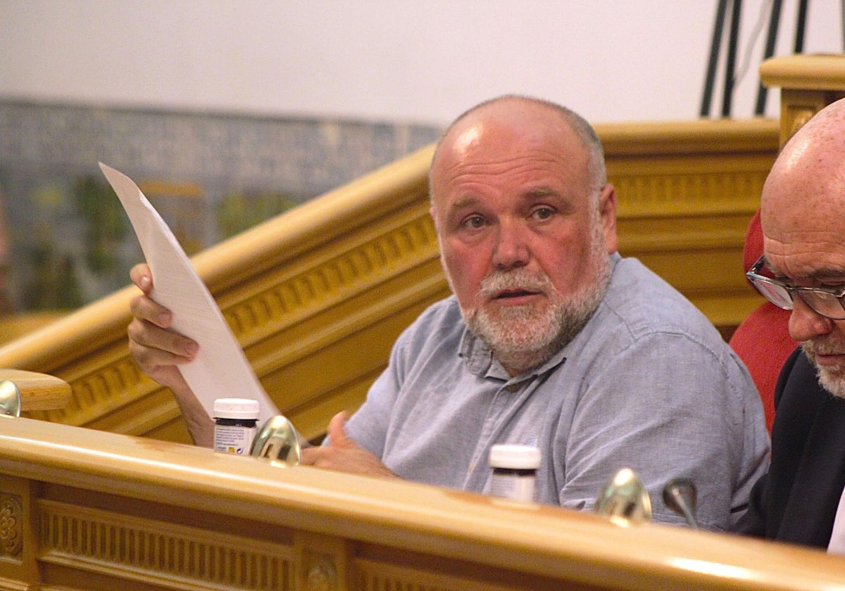 El Portavoz de Izquierda Unida en Toledo, Txema Fernández