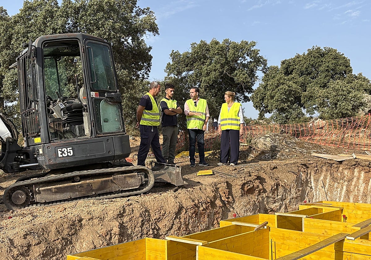 Obras en el aula de la naturaleza 'El Borril' destinadas al espacio dedicado al lince ibérico