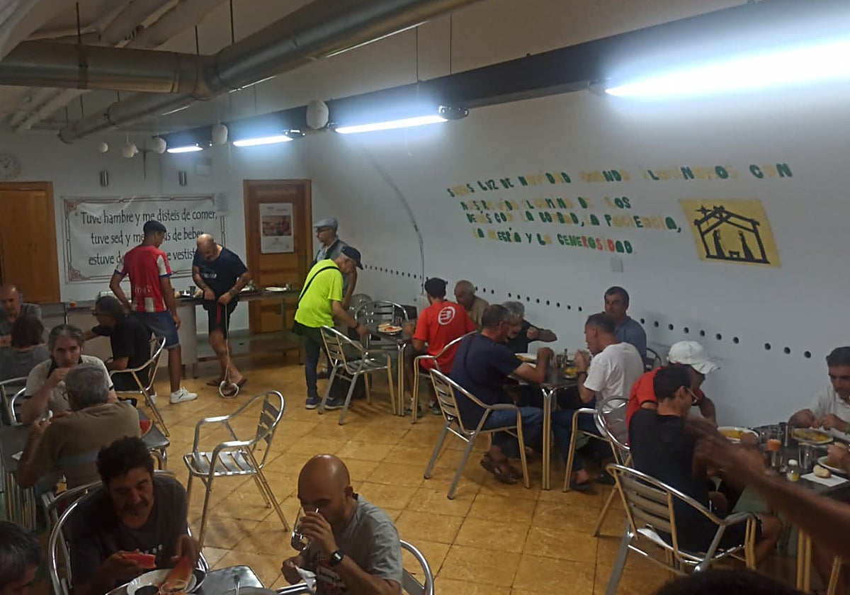 Hogar de Santa Clara durante el dispositivo