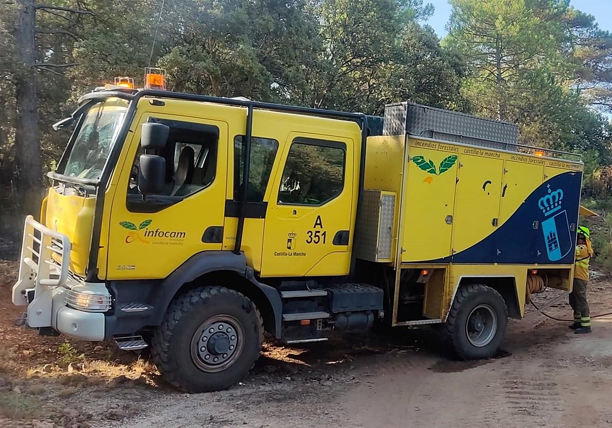 Medio de extinción terrestre del Infocam