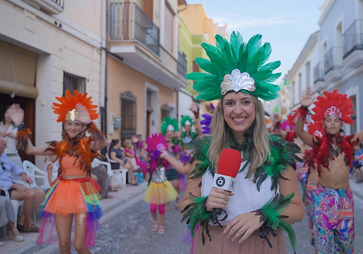 Imagen del desfile de El Verger