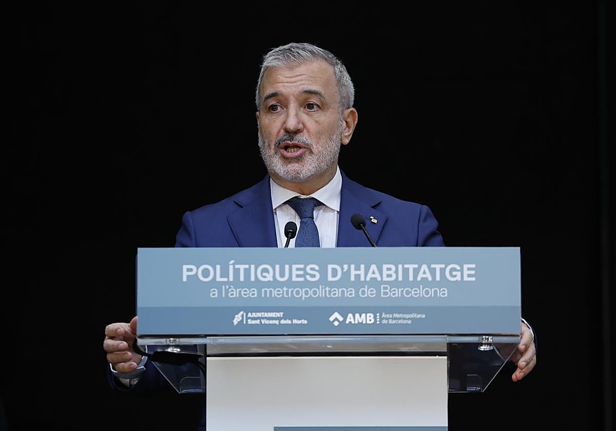 El alcalde de Barcelona Jaume Collboni