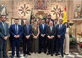 Layos celebra la misa en honor a la Virgen del Rosario y este domingo la  procesión del Cristo del Buen Camino