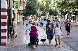 El ambiente comercial en la Viñuela, en imágenes