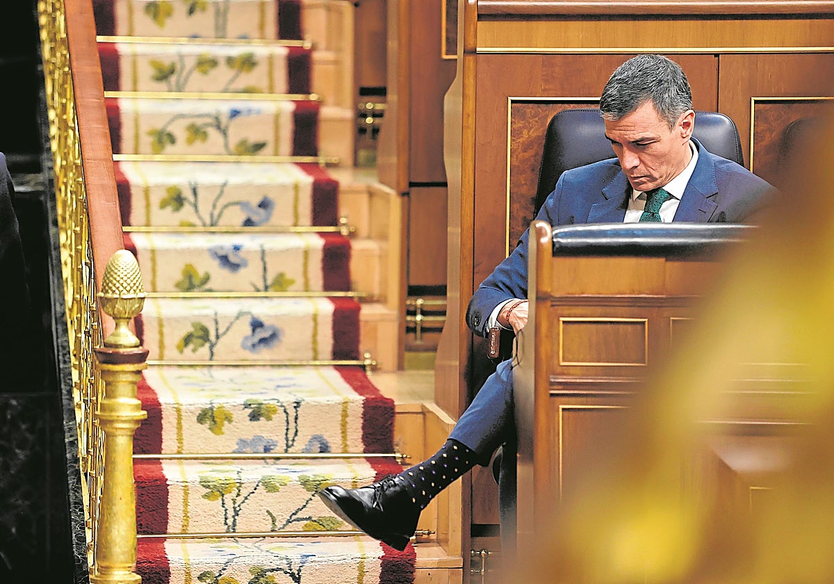 Comparecencia del presidente del Gobierno, Pedro Sánchez, en el Congreso de los Diputados para dar cuenta de las nuevas medidas del Gobierno en cuestión de defensa y de seguridad