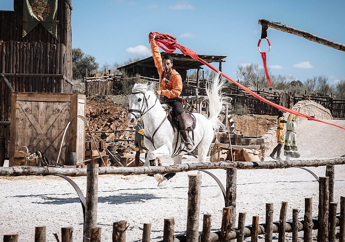 Uno de los espectáculos de Puy du Fou