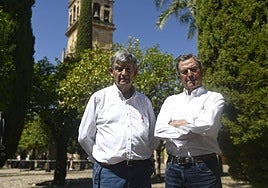 Gabriel Rebollo y Gabriel Ruiz , arquitectos conservadores: «Retardaremos el fuego y ganarle cinco minutos es vital para el monumento»