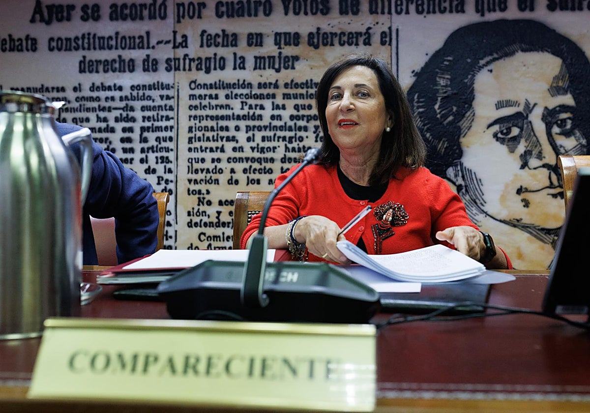 Margarita Robles en el Senado
