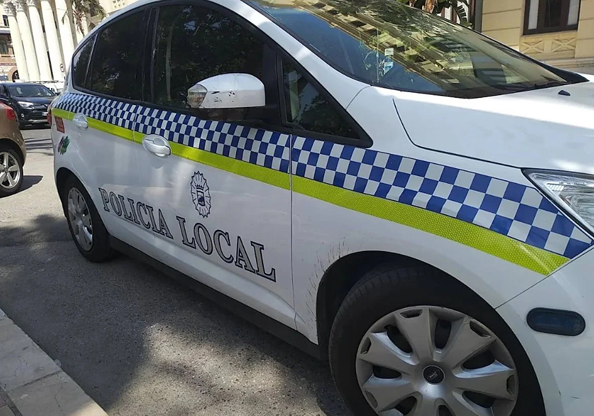 Imagen de un vehículo de la Policía Local