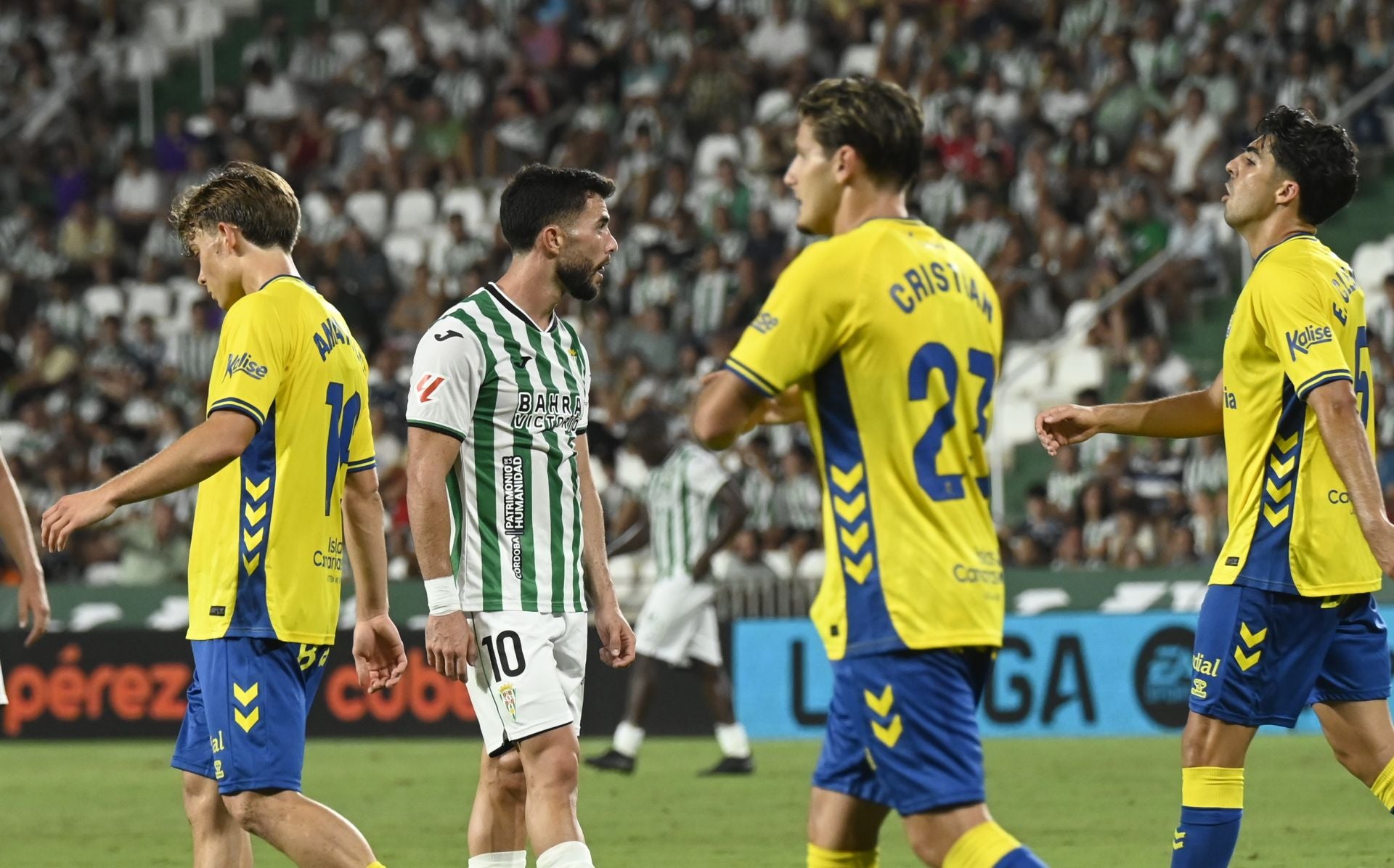 La dolorosa derrota del Córdoba ante Las Palmas, en imágenes