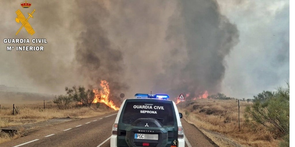 Un madrileño, investigado por provocar un incendio forestal mientras veraneaba en Extremadura