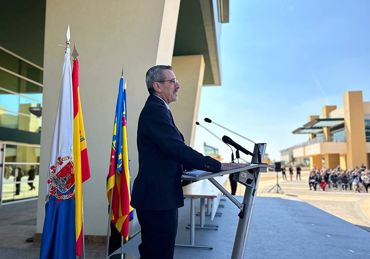 Imagen de archivo de José María Ángel durante su etapa como secretario autonómico de Seguridad y Emergencias