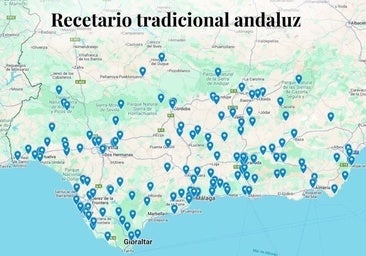 Del «mantecaíto sevillano» a las albóndigas de choco: el curioso mapa con más de 185 recetas de pueblos de Andalucía