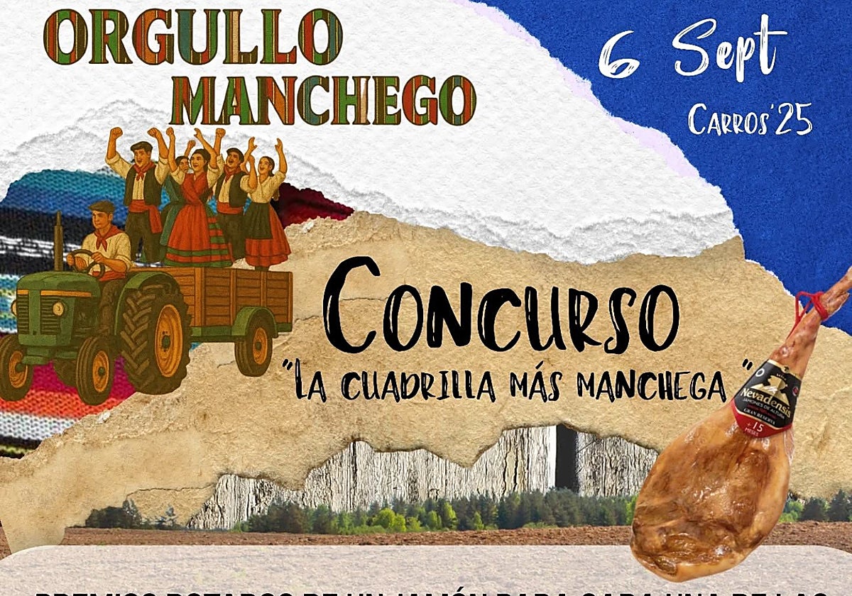 Cartel del concurso 'La cuadrilla más manchega'