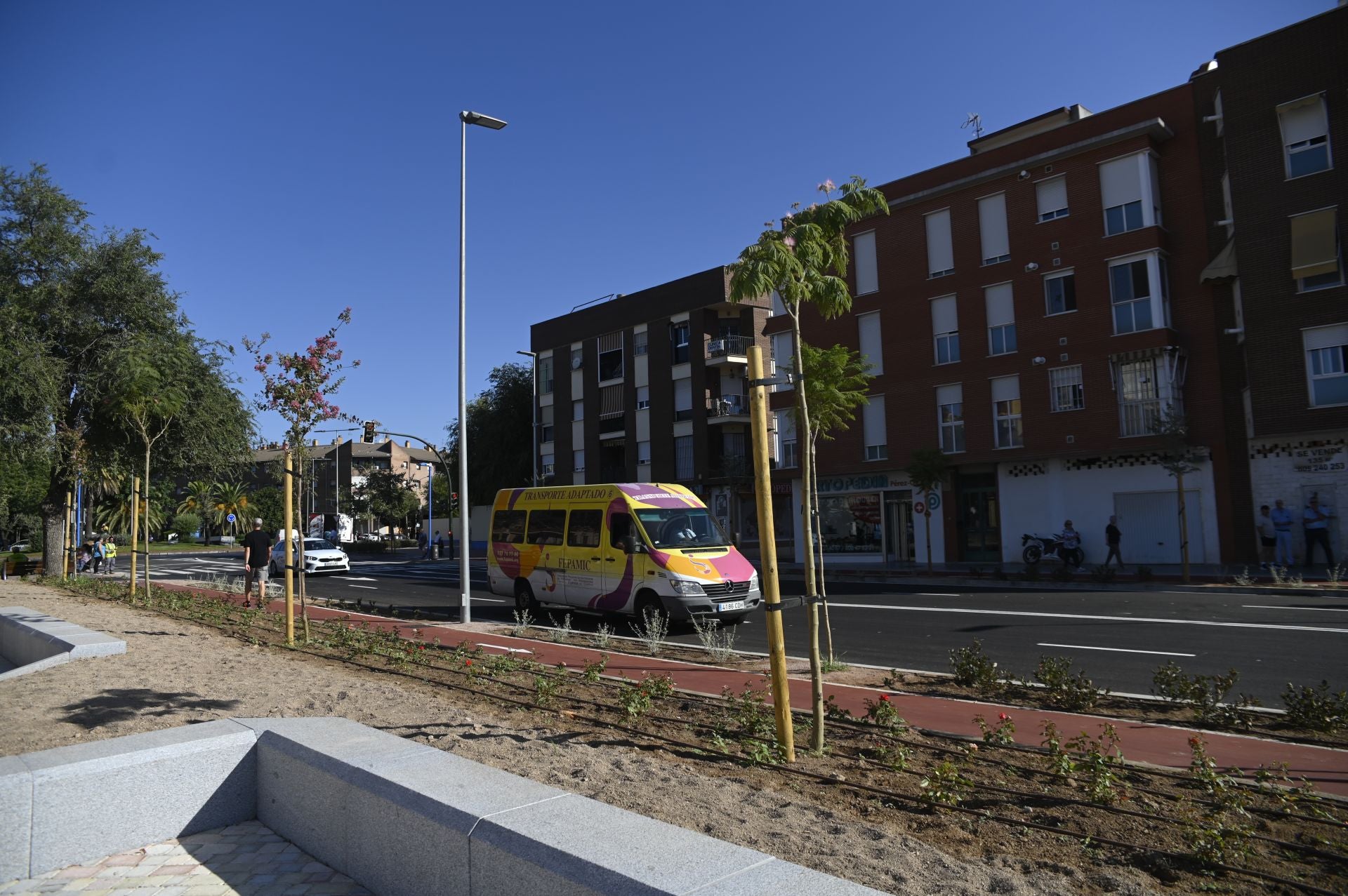 La inauguración de la fase final de la avenida de Trassierra de Córdoba, en imágenes
