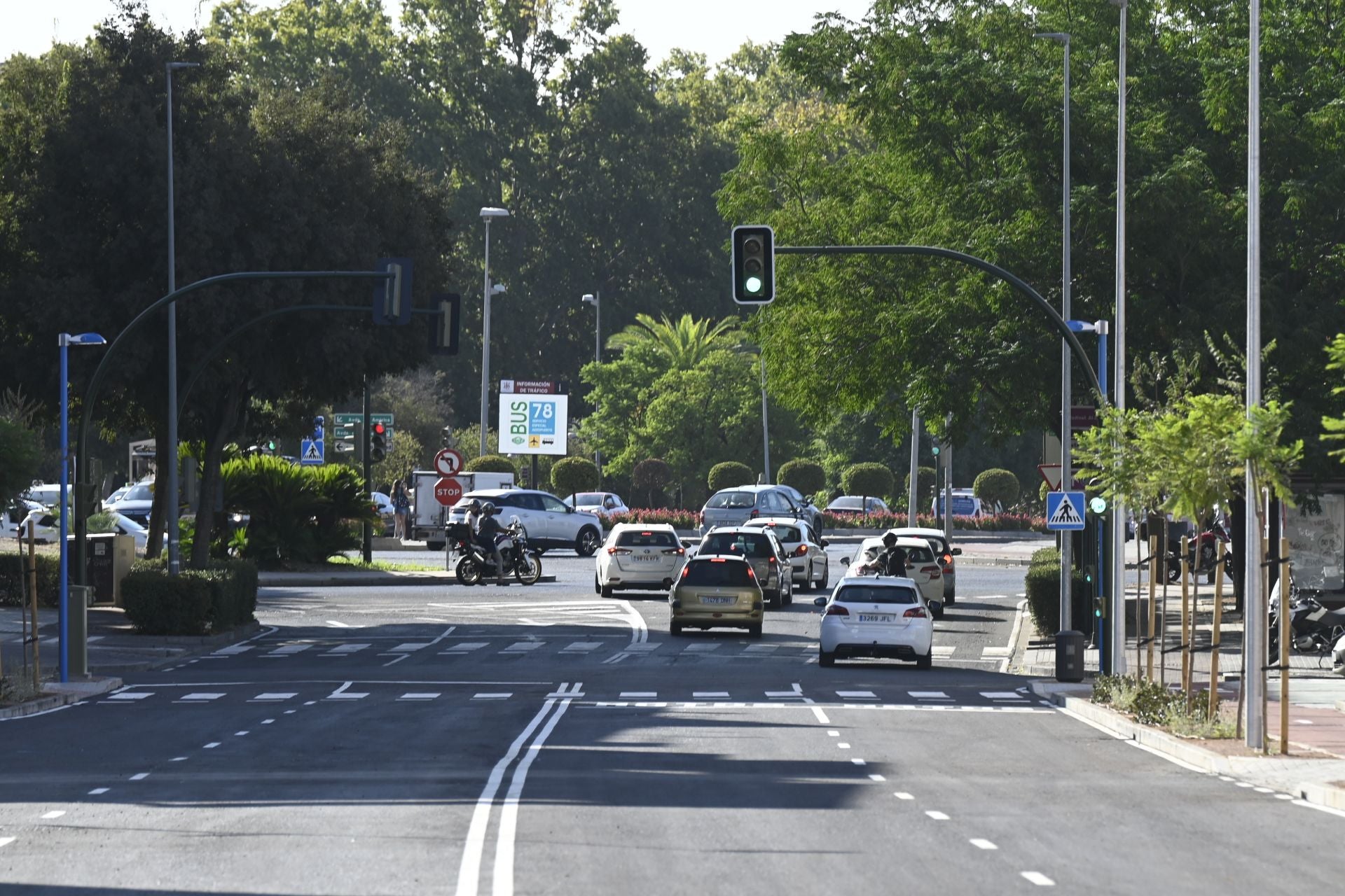 La inauguración de la fase final de la avenida de Trassierra de Córdoba, en imágenes