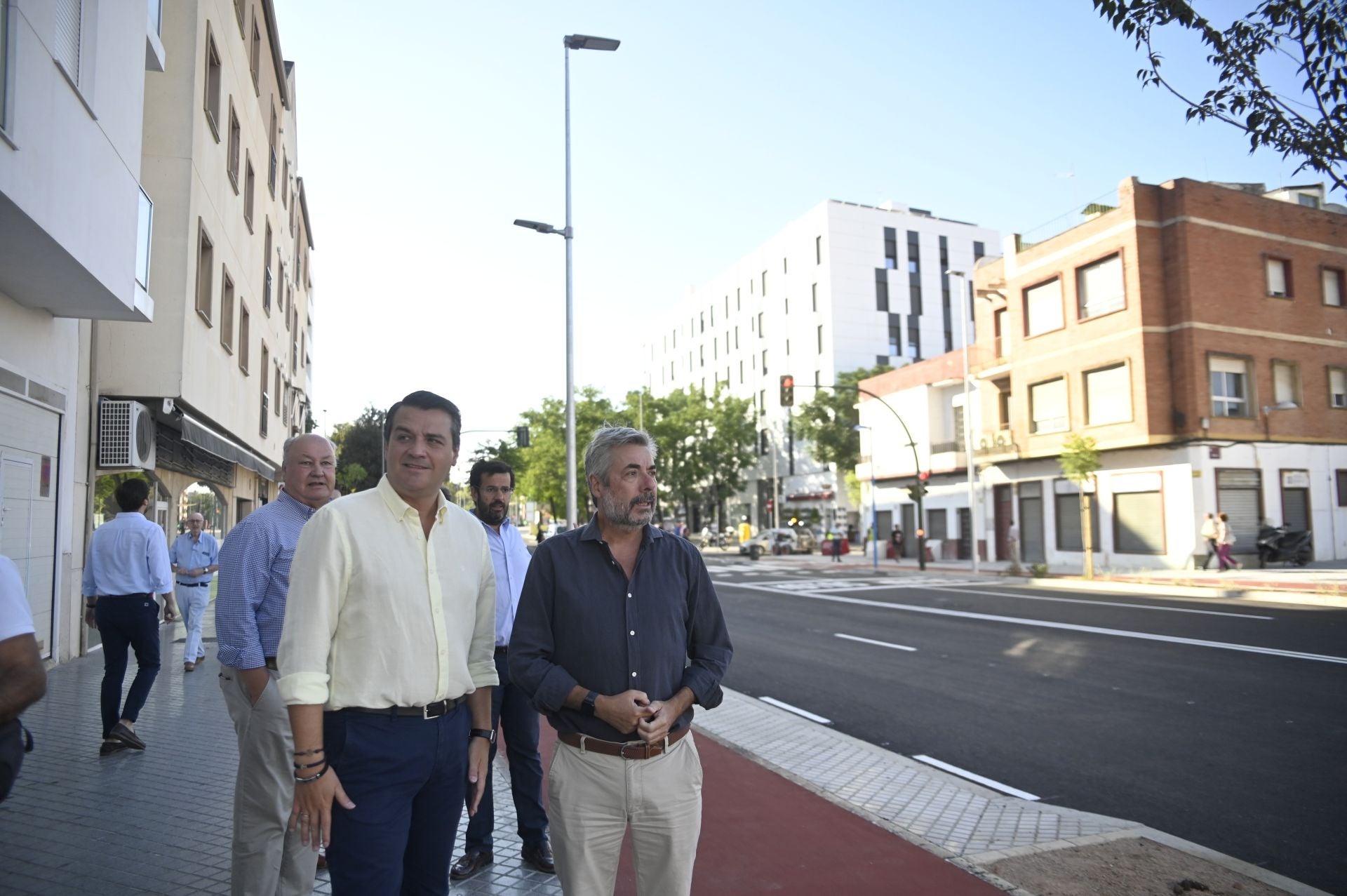 La inauguración de la fase final de la avenida de Trassierra de Córdoba, en imágenes