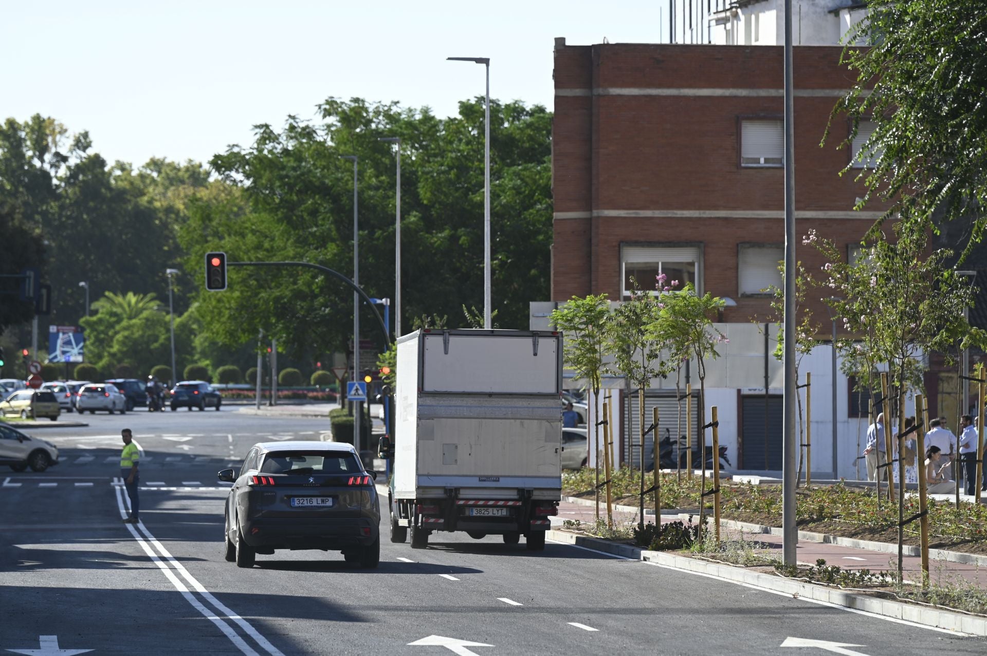 La inauguración de la fase final de la avenida de Trassierra de Córdoba, en imágenes