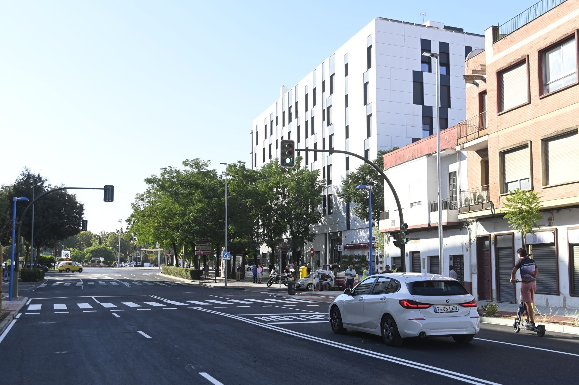 La inauguración de la fase final de la avenida de Trassierra de Córdoba, en imágenes
