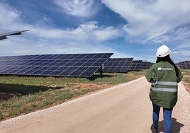 Iberdrola pone en marcha su nueva planta fotovoltaica en Ciudad Rodrigo (Salamanca)